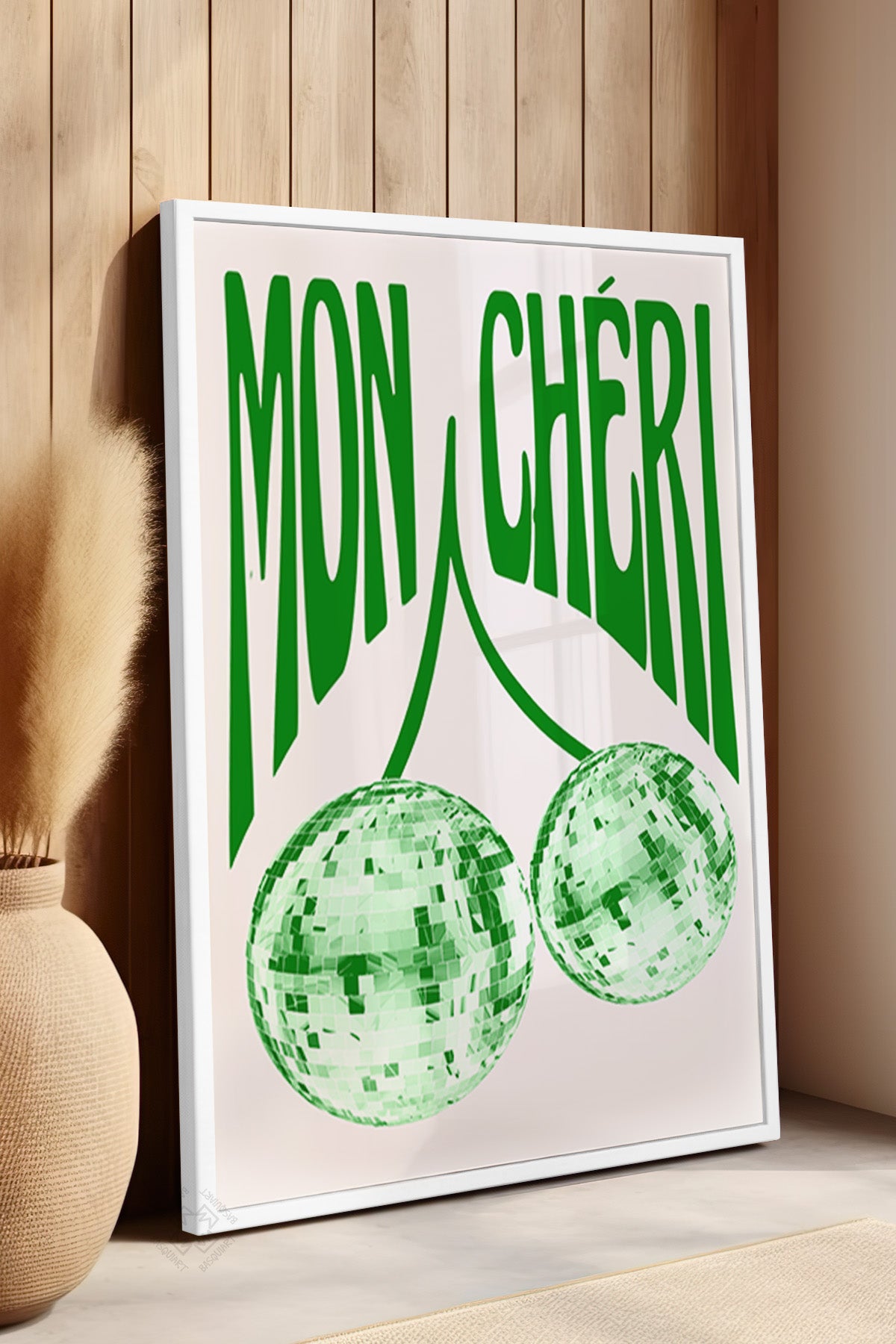 Lucky You Serisi Beyaz Çerçeveli Poster, Tablo Duvar Dekoru No:132