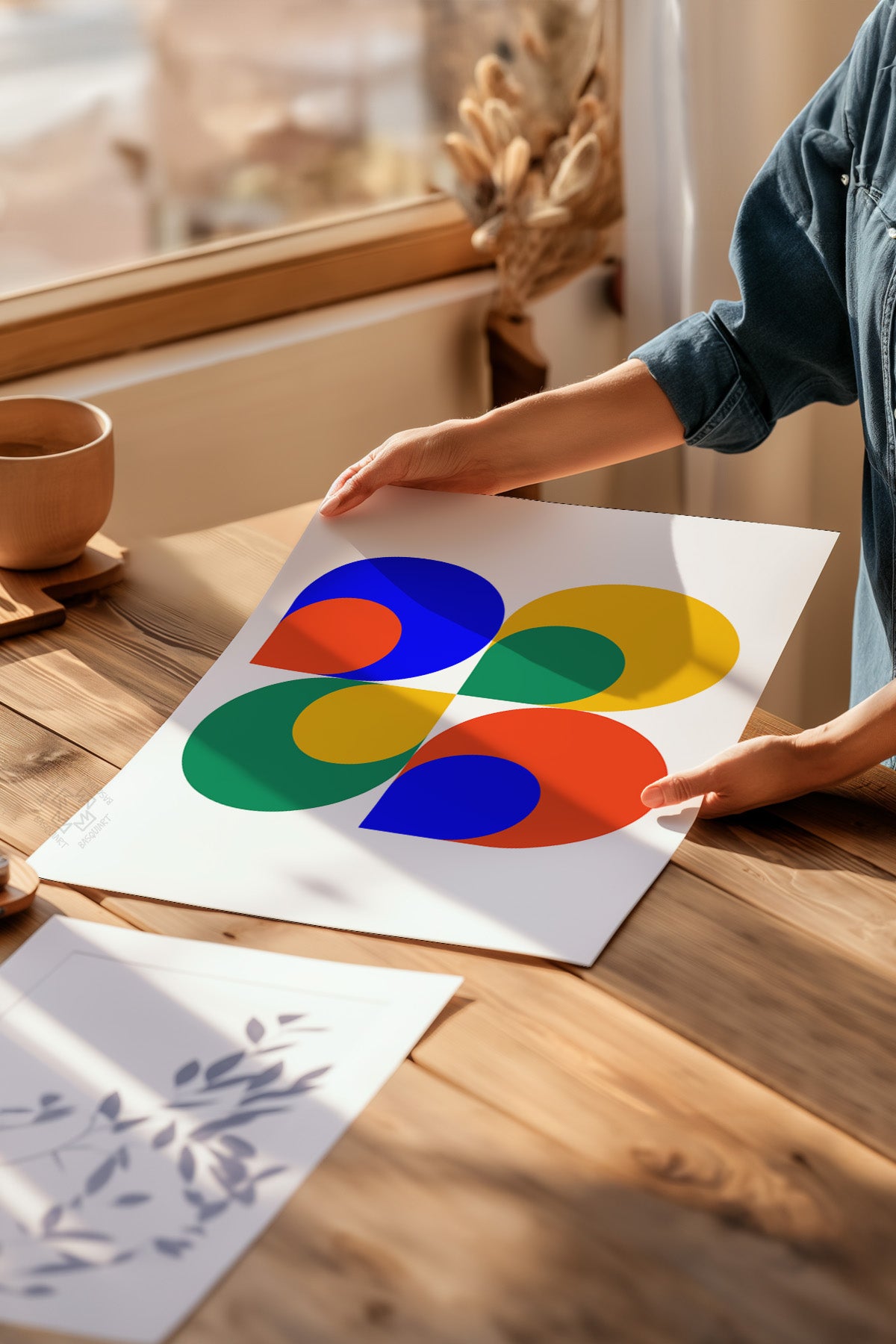 Bauhaus Serisi Poster, Duvar Dekoru No:12