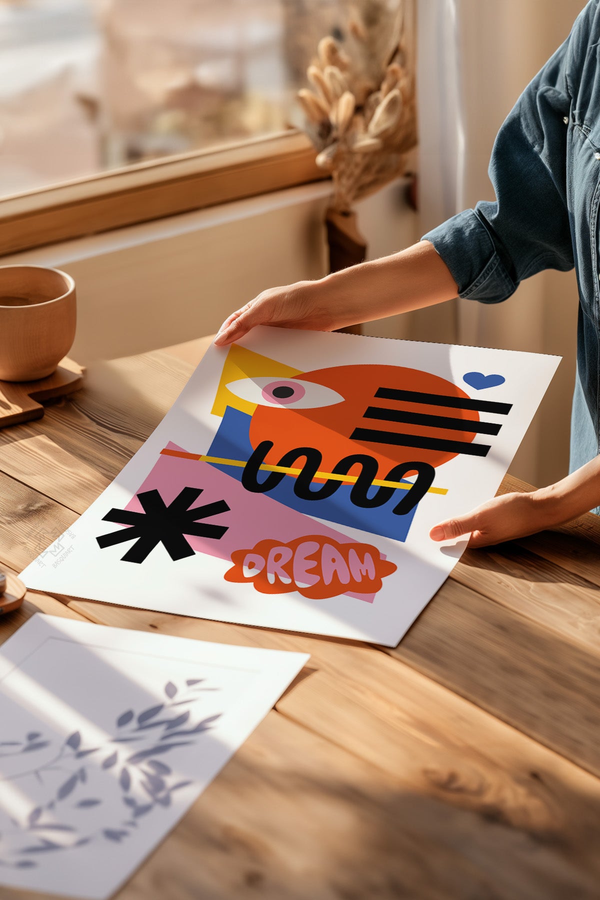 Bauhaus Serisi Poster, Duvar Dekoru No:7