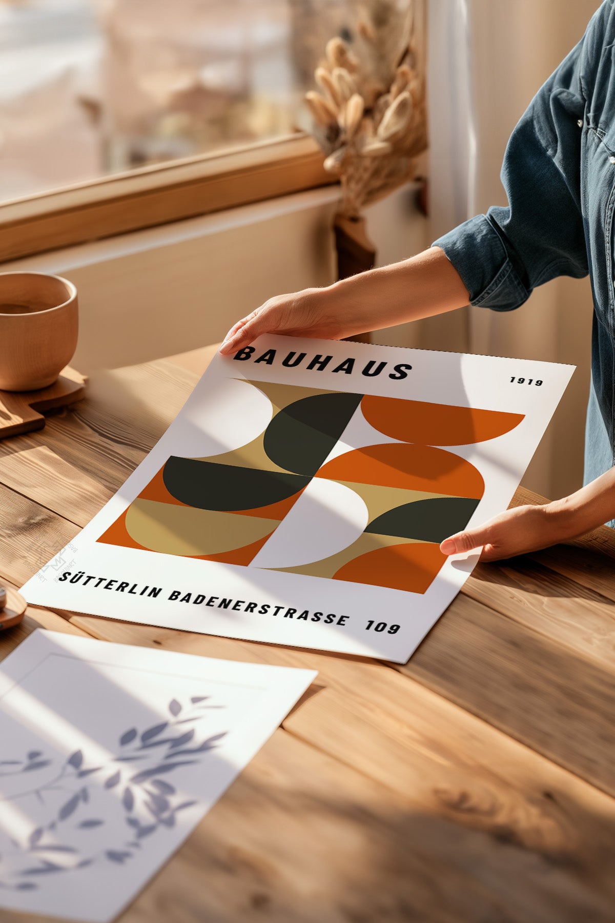 Bauhaus Serisi Poster, Duvar Dekoru No:90