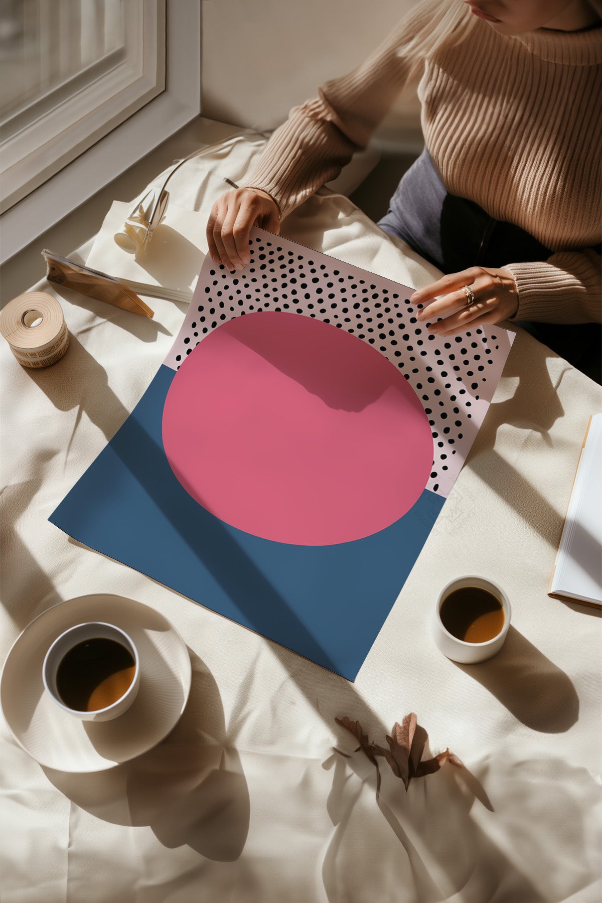 Bauhaus Serisi Poster, Duvar Dekoru No:74
