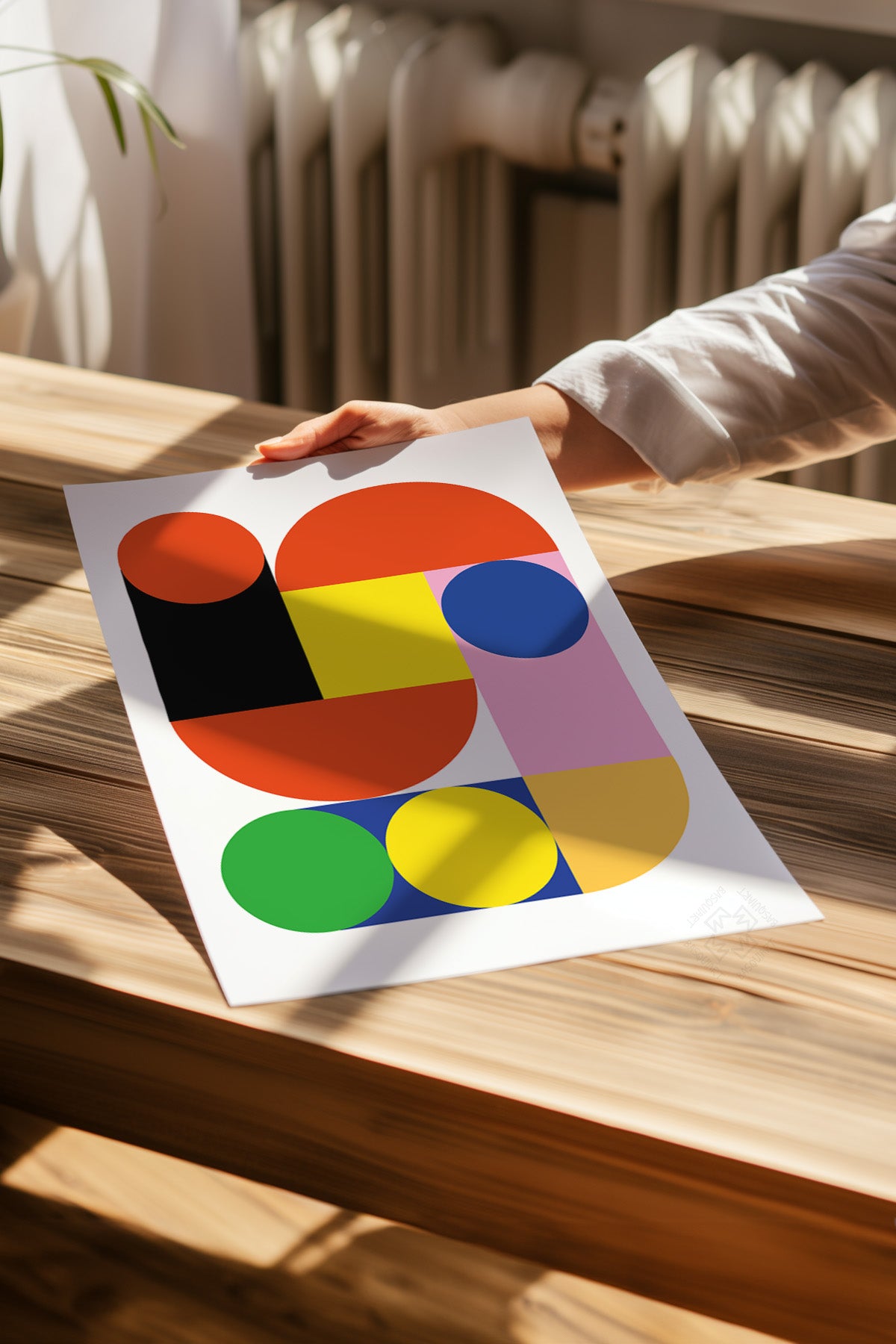 Bauhaus 4'lü Poster Seti, Duvar Dekoru No:22