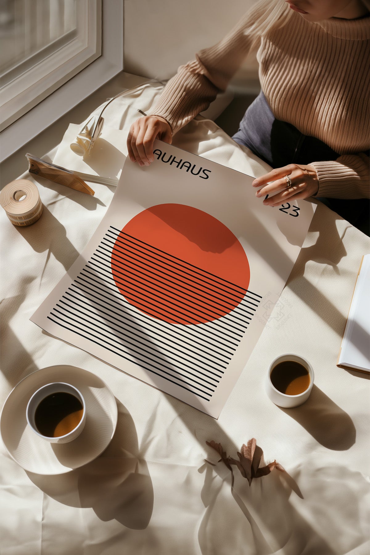 Bauhaus Serisi Poster, Duvar Dekoru No:27