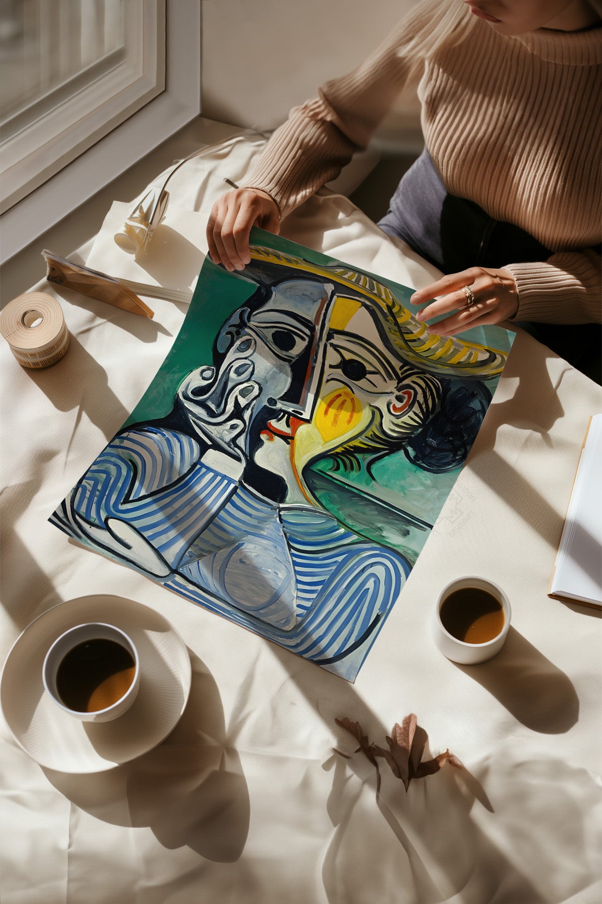 Picasso 4'lü Poster Seti, Duvar Dekoru No:33