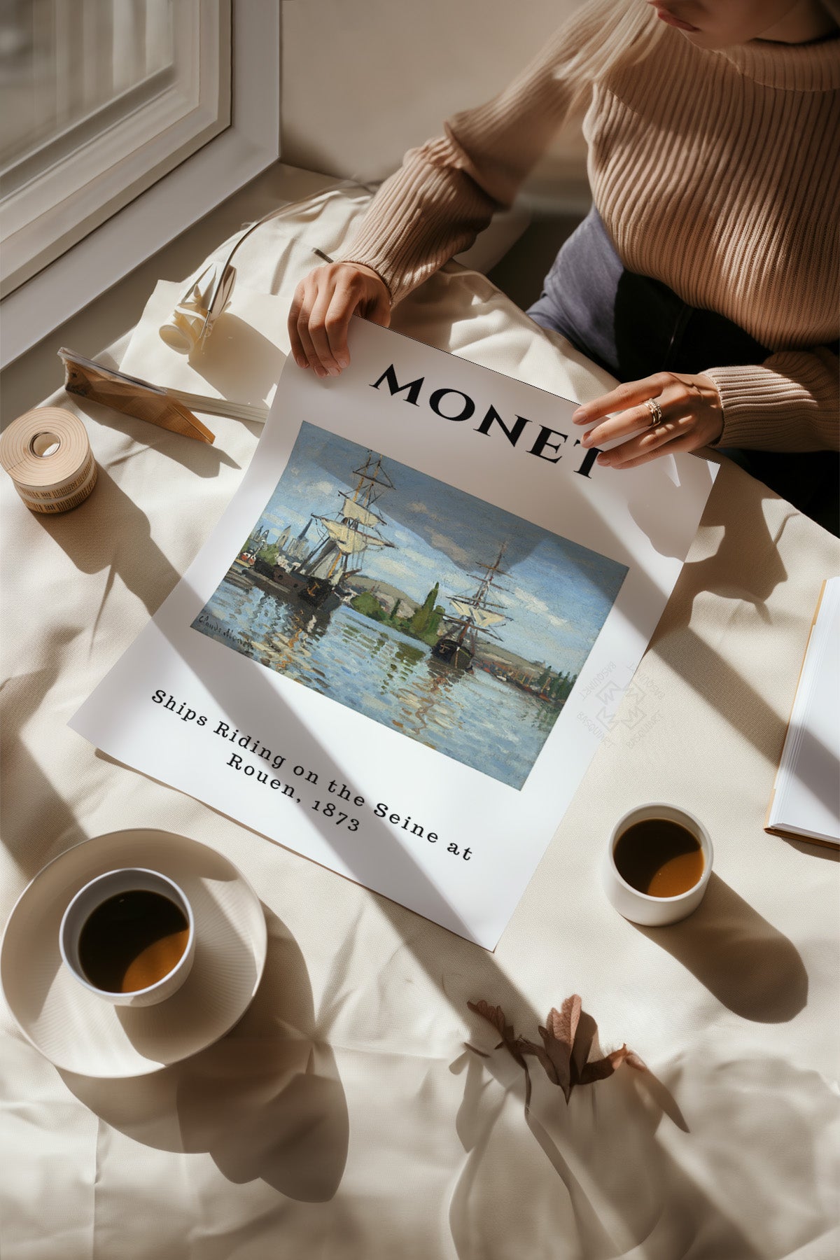 Claude Monet Serisi Poster, Duvar Dekoru No:24