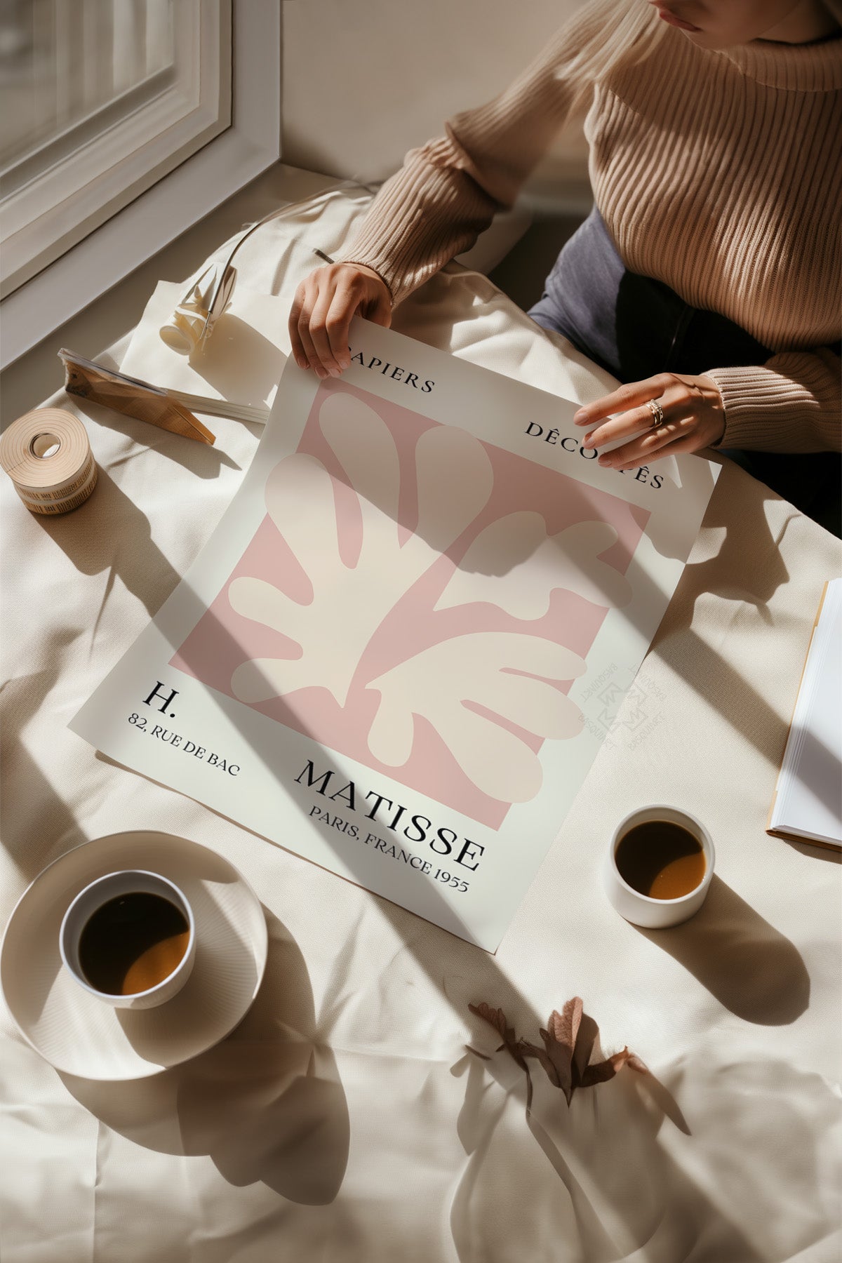 Matisse Minimal 3'lü Poster Seti, Duvar Dekoru No:21