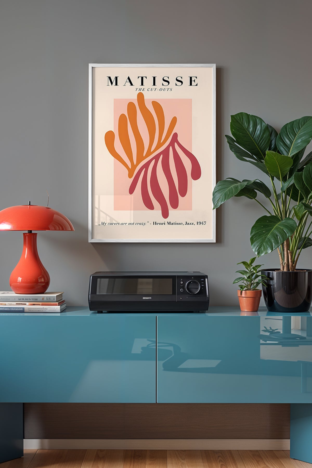 Bohemian Serisi Beyaz Çerçeveli Poster, Tablo No:160