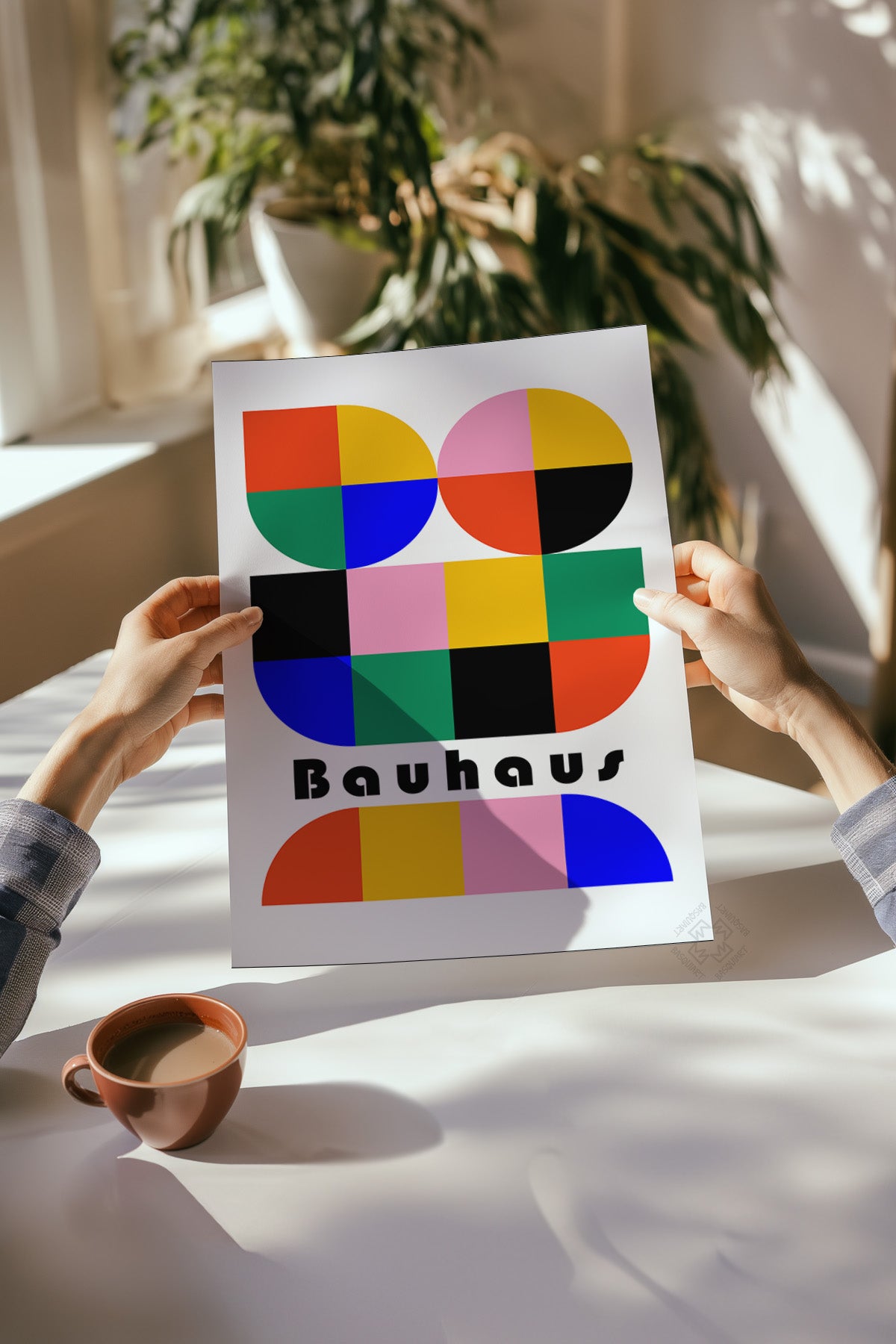 Bauhaus Serisi Poster, Duvar Dekoru No:13