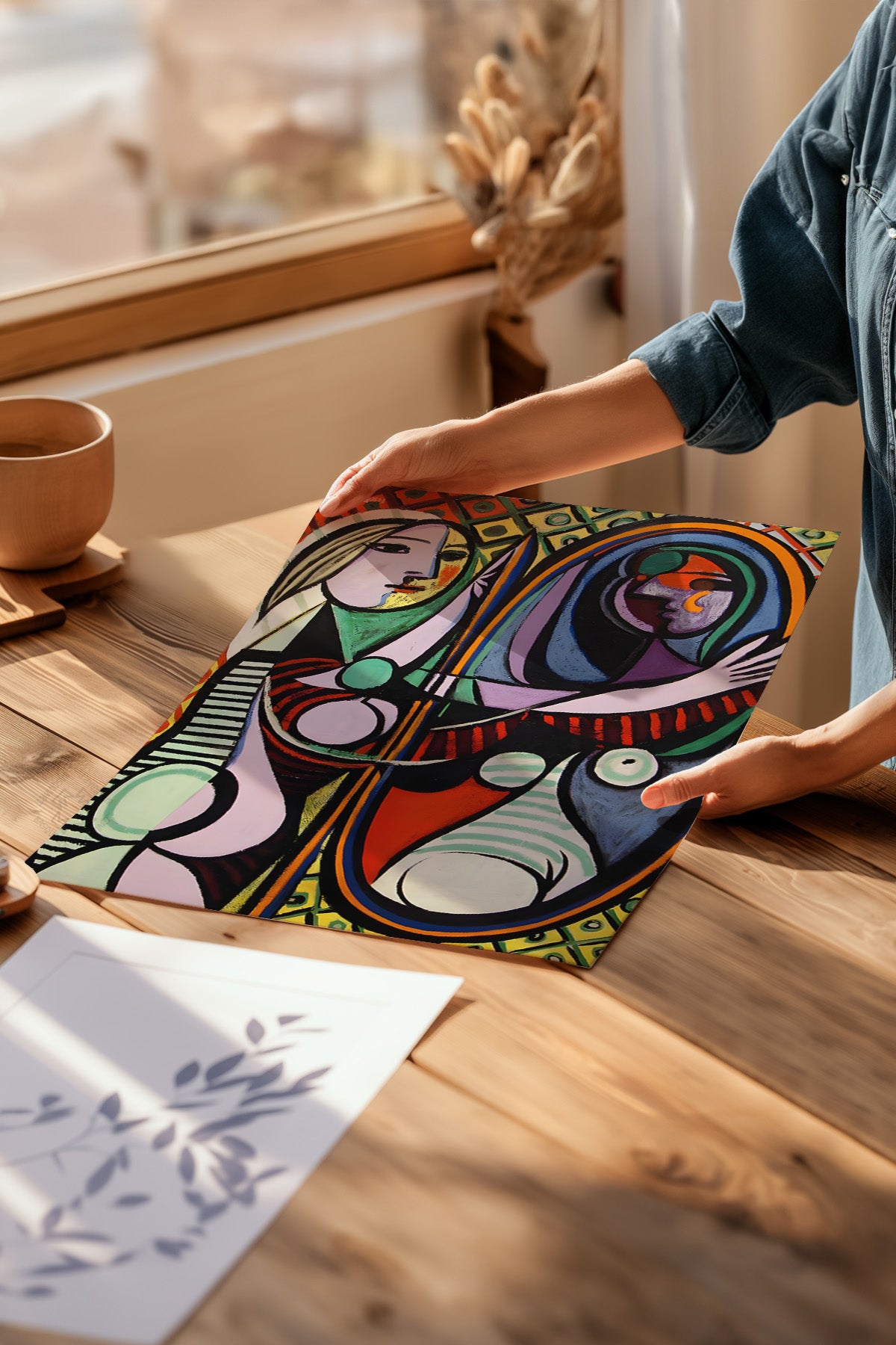 Picasso Sanatsal 4'lü Poster Seti, Duvar Dekoru No:36