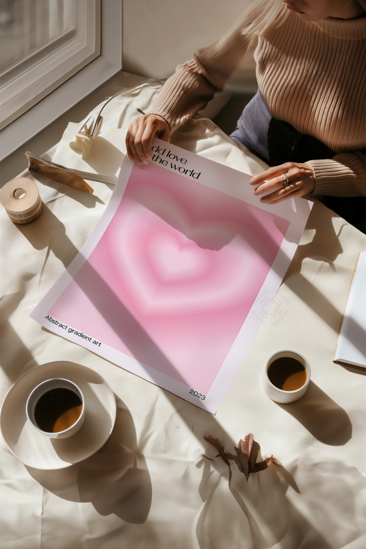 Aura Serisi Poster Seti, Duvar Dekoru No:126