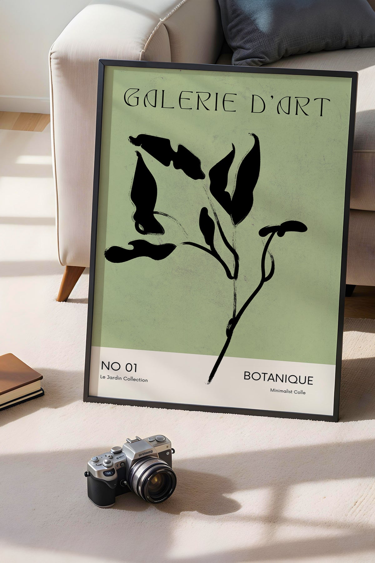 Bohemian Serisi Siyah Çerçeveli Poster, Tablo No:46