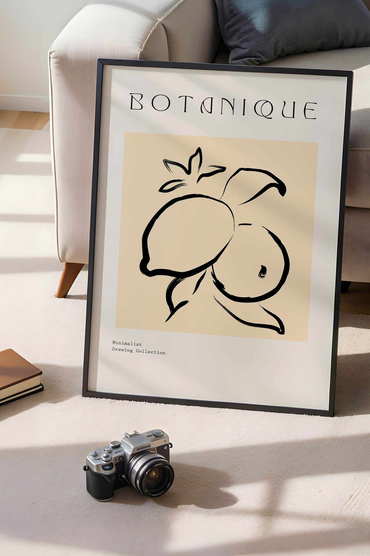 Bohemian Serisi Siyah Çerçeveli Poster, Tablo No:128
