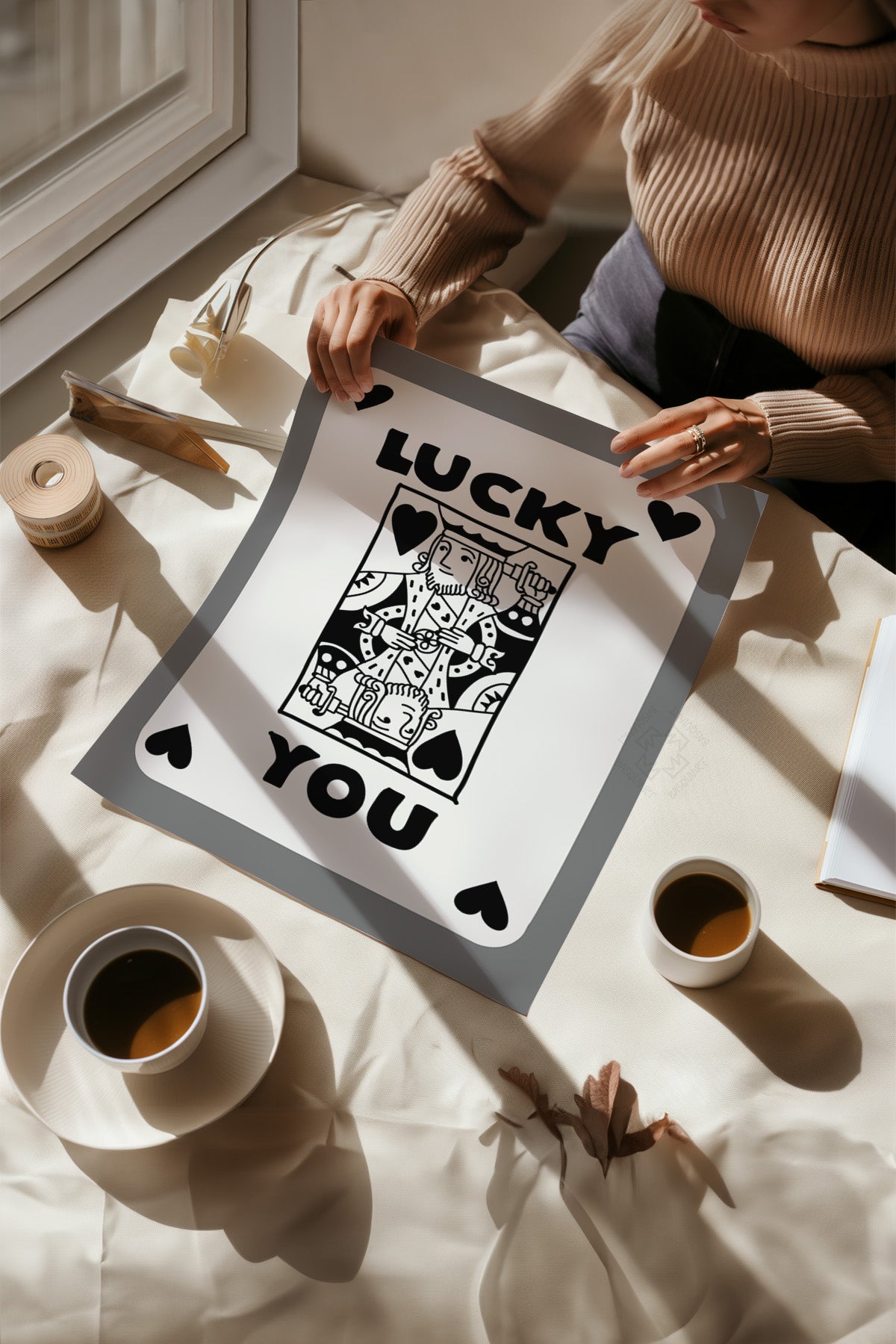 Lucky You Serisi Poster, Duvar Dekoru No:105