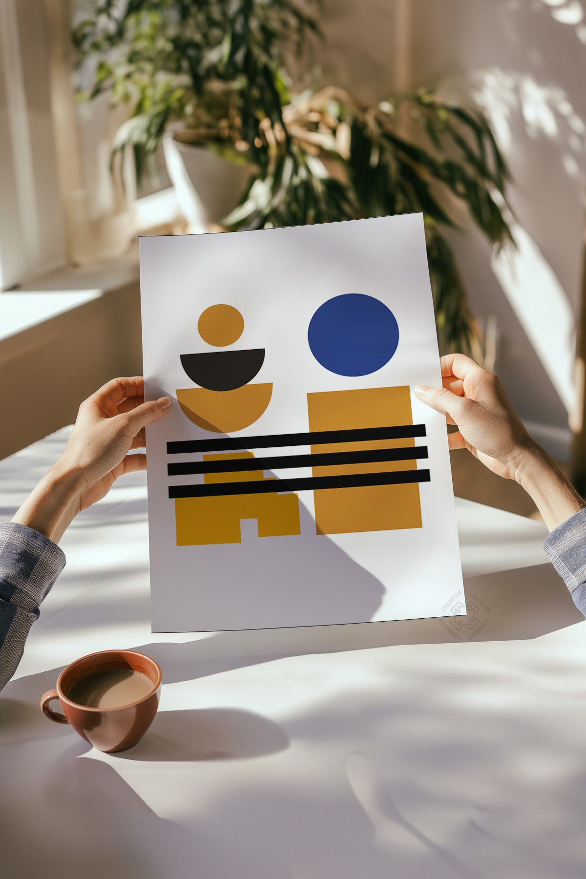 Bauhaus Serisi Poster, Duvar Dekoru No:103