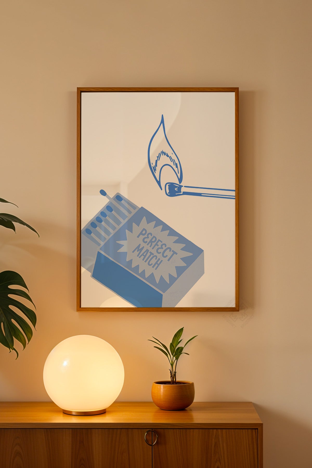 Lucky You Serisi Ahşap Çerçeveli Poster, Tablo Duvar Dekoru No:25