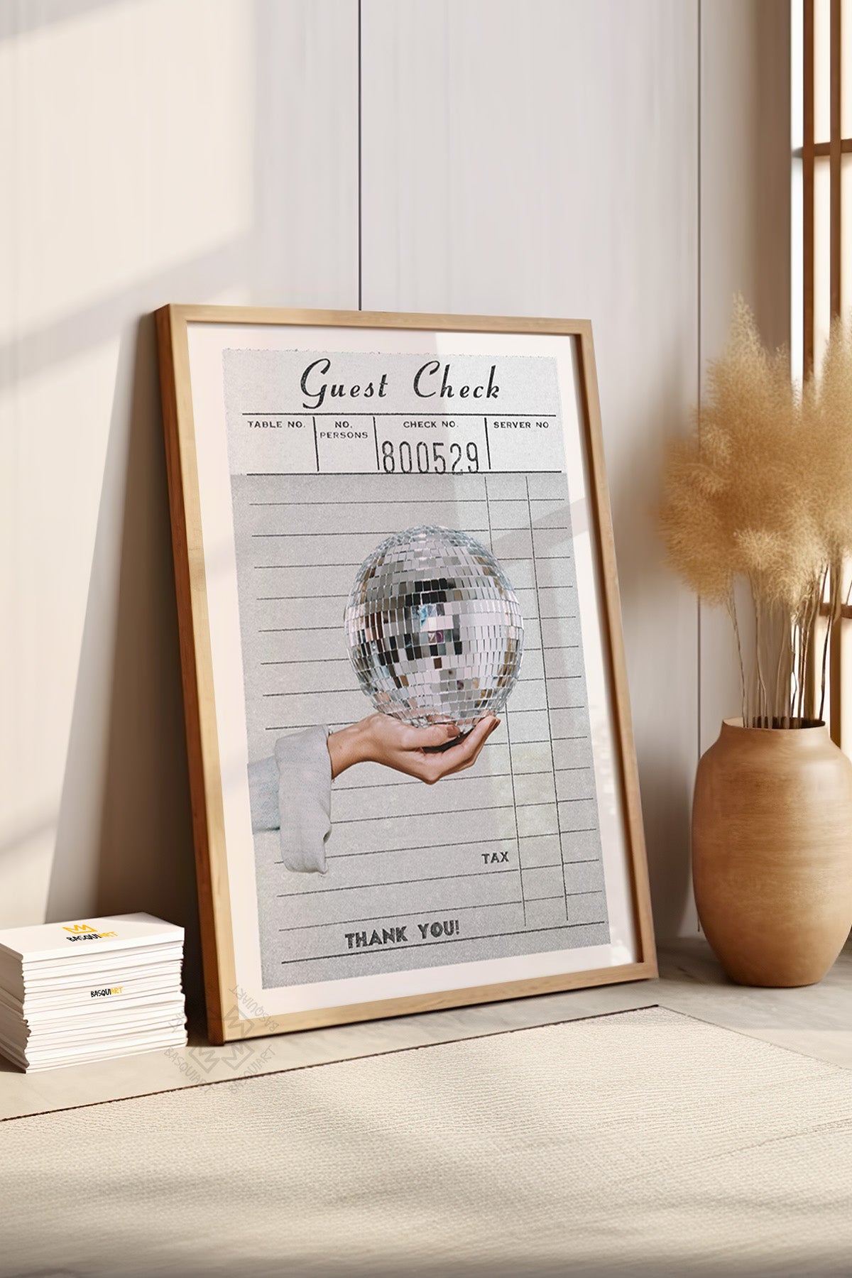 Lucky You Serisi Ahşap Çerçeveli Poster, Tablo Duvar Dekoru No:112