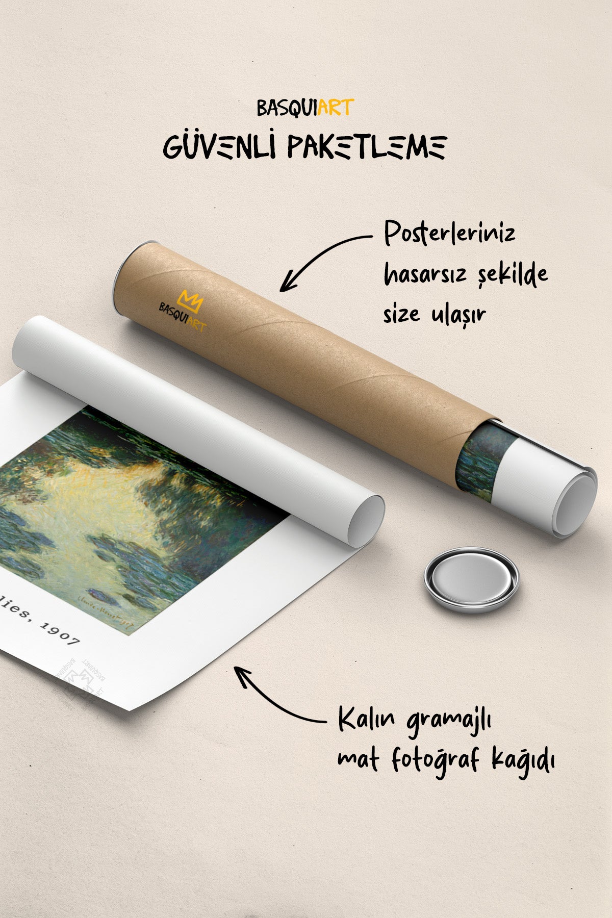 Claude Monet Serisi Poster, Duvar Dekoru No:11