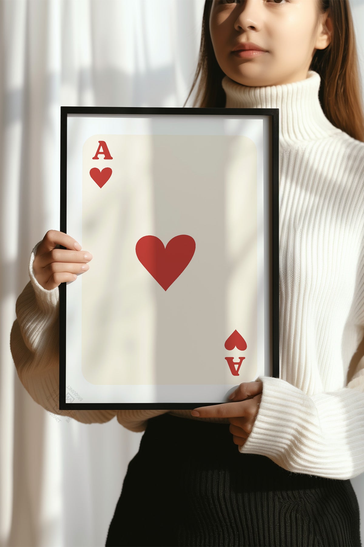 Lucky You Serisi Siyah Çerçeveli Poster, Tablo Duvar Dekoru No:70