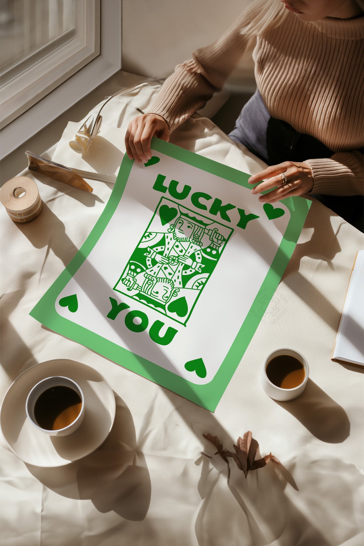 Lucky You Serisi Poster, Duvar Dekoru No:128