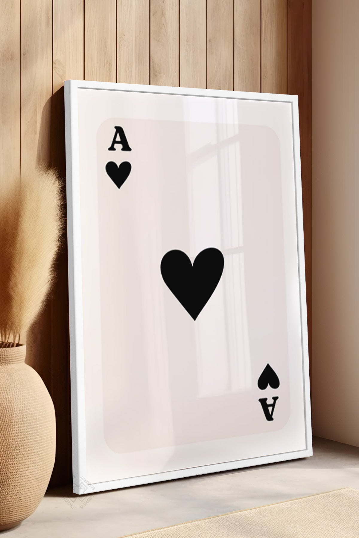 Lucky You Serisi Beyaz Çerçeveli Poster, Tablo Duvar Dekoru No:115