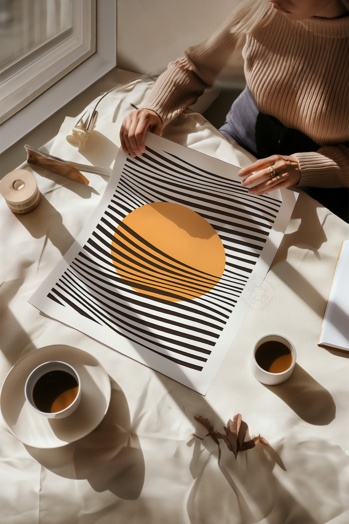 Bauhaus Serisi Poster, Duvar Dekoru No:34