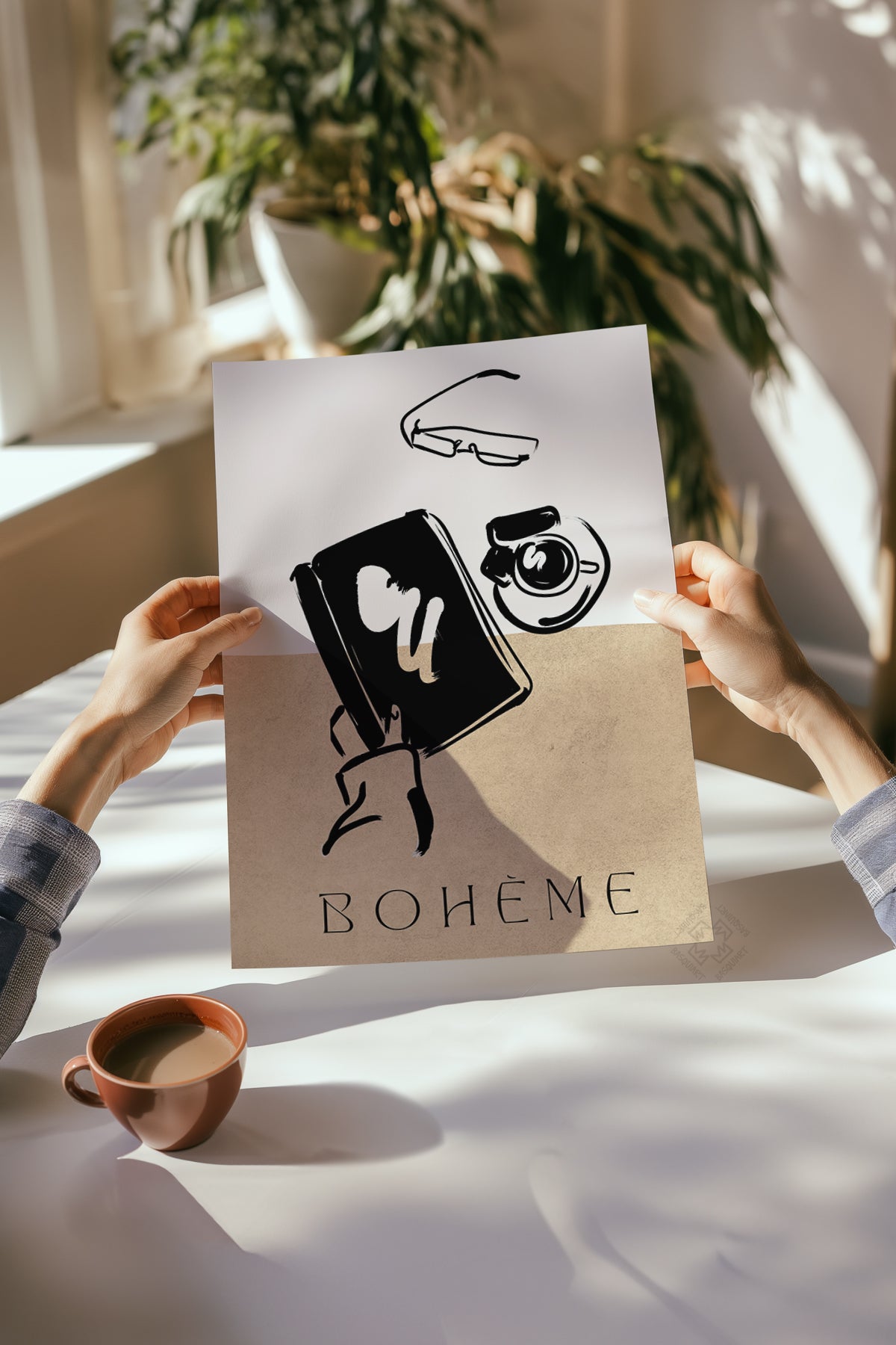 Bohemian Serisi Poster, Duvar Dekoru No:68