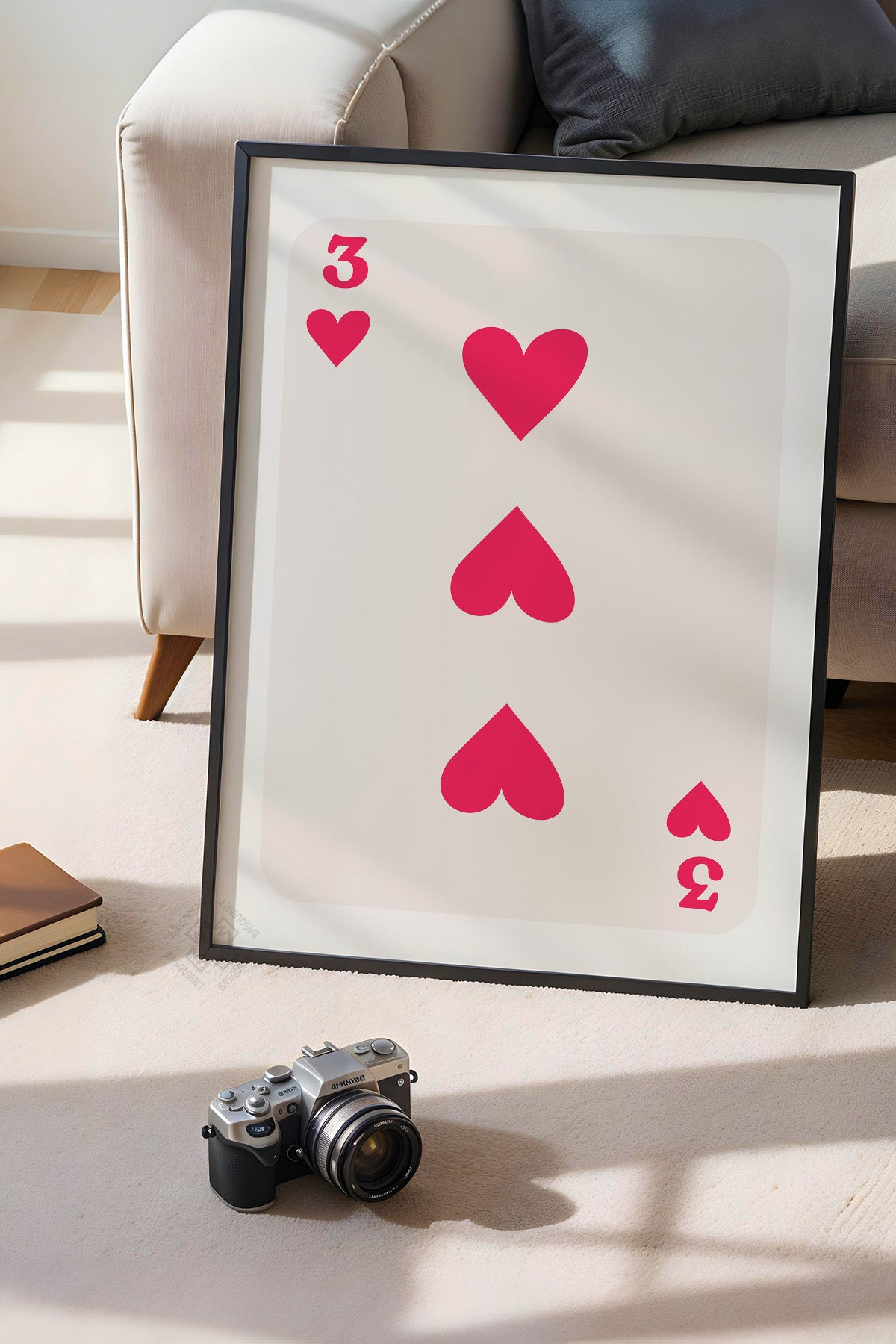 Lucky You Serisi Siyah Çerçeveli Poster, Tablo Duvar Dekoru No:96