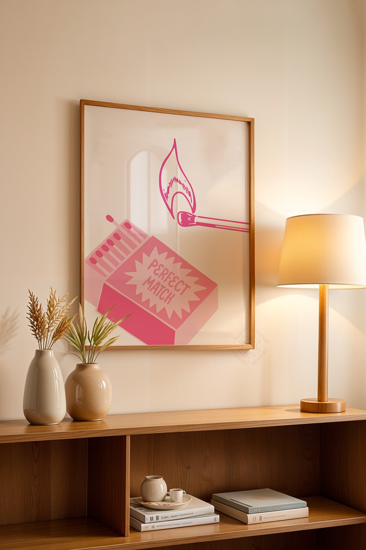 Lucky You Serisi Ahşap Çerçeveli Poster, Tablo Duvar Dekoru No:44