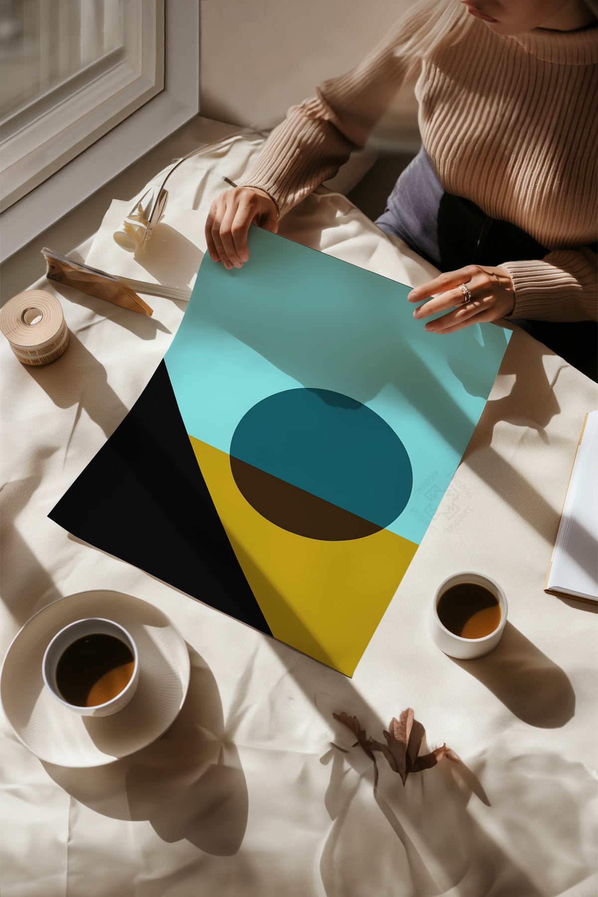 Bauhaus Serisi Poster, Duvar Dekoru No:80