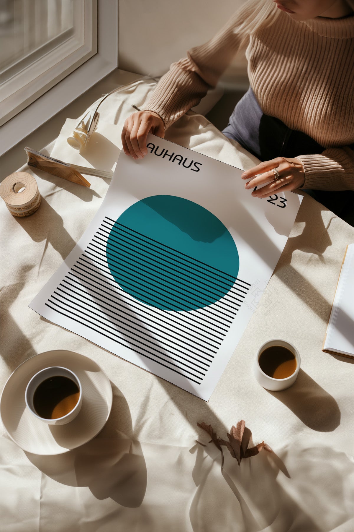 Bauhaus Serisi Poster, Duvar Dekoru No:39
