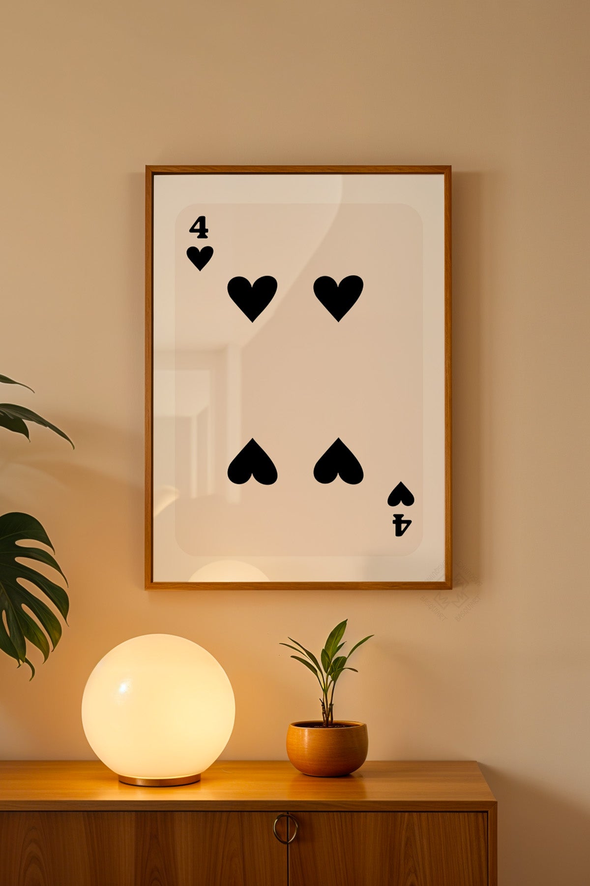 Lucky You Serisi Ahşap Çerçeveli Poster, Tablo Duvar Dekoru No:118