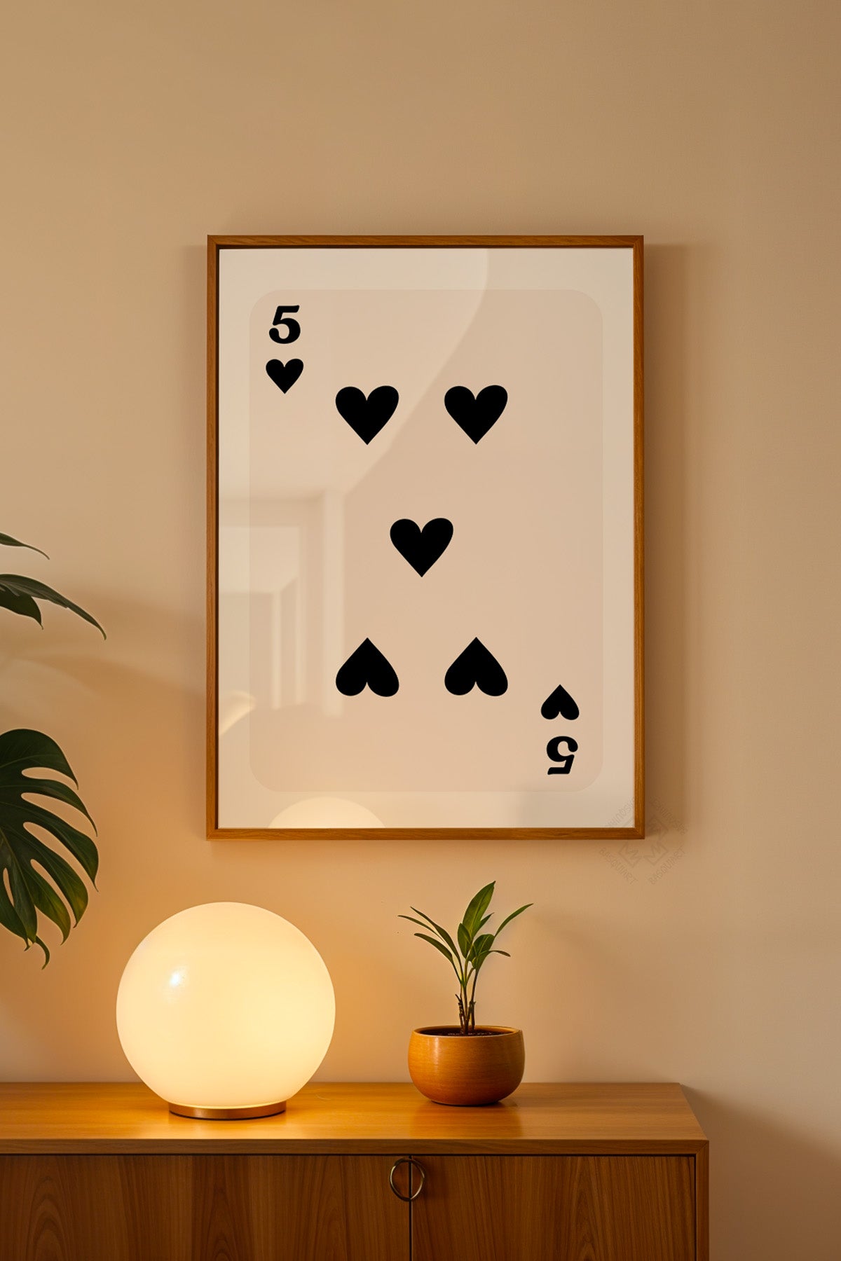 Lucky You Serisi Ahşap Çerçeveli Poster, Tablo Duvar Dekoru No:119