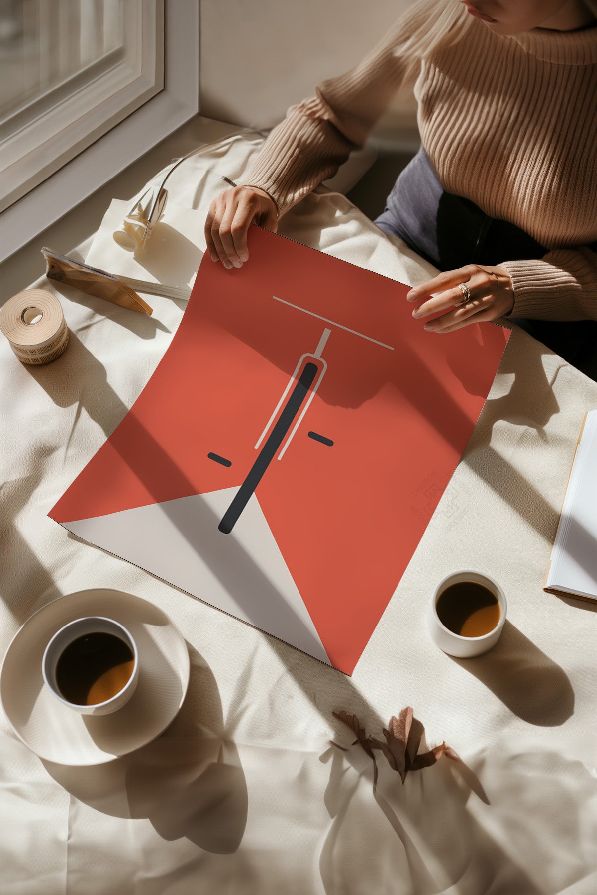 Bauhaus Serisi Poster, Duvar Dekoru No:58