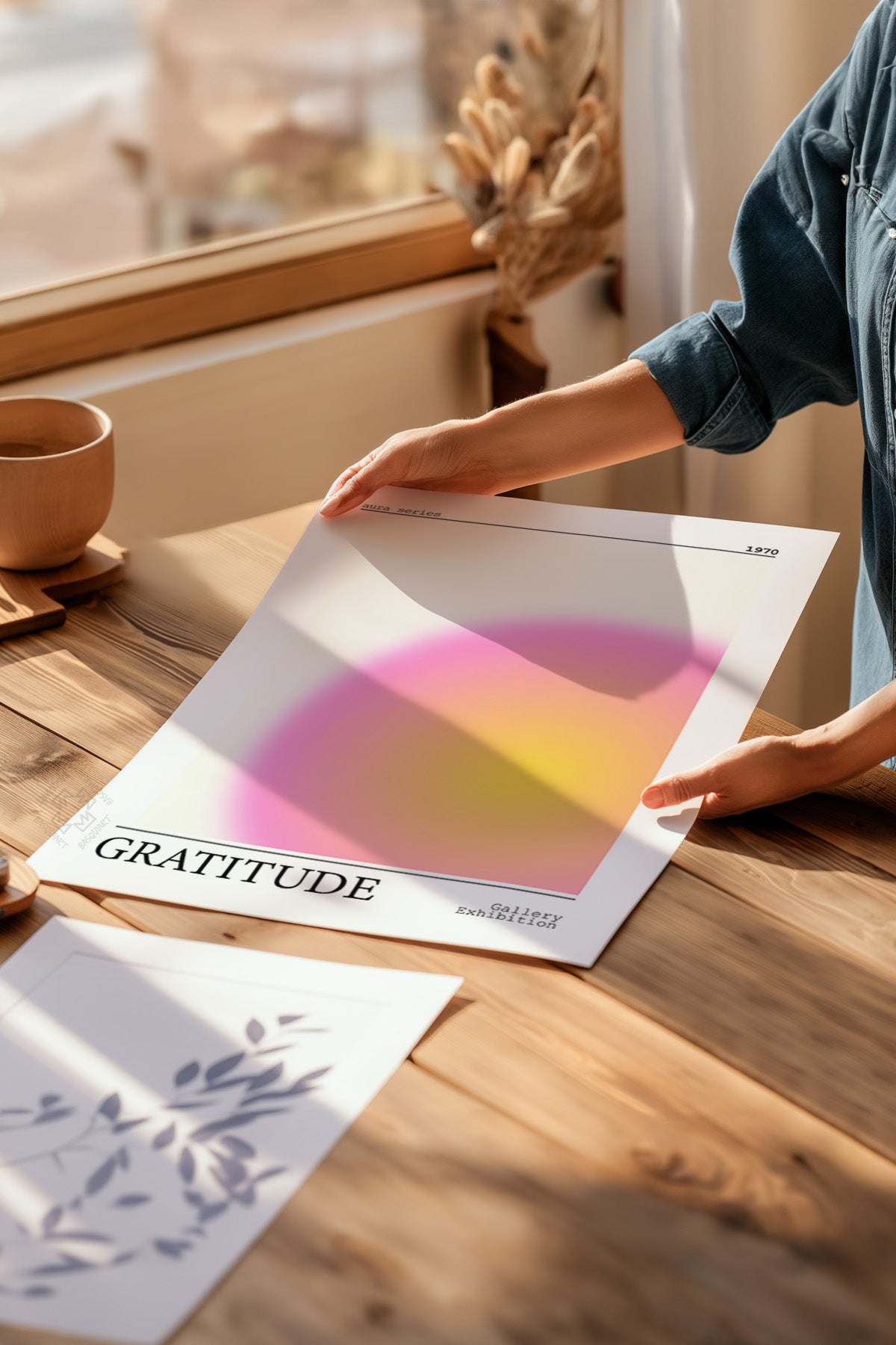 Aura Serisi Poster Seti, Duvar Dekoru No:61