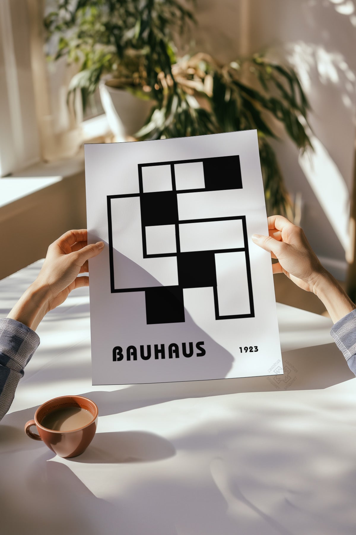 Bauhaus Serisi Poster, Duvar Dekoru No:51