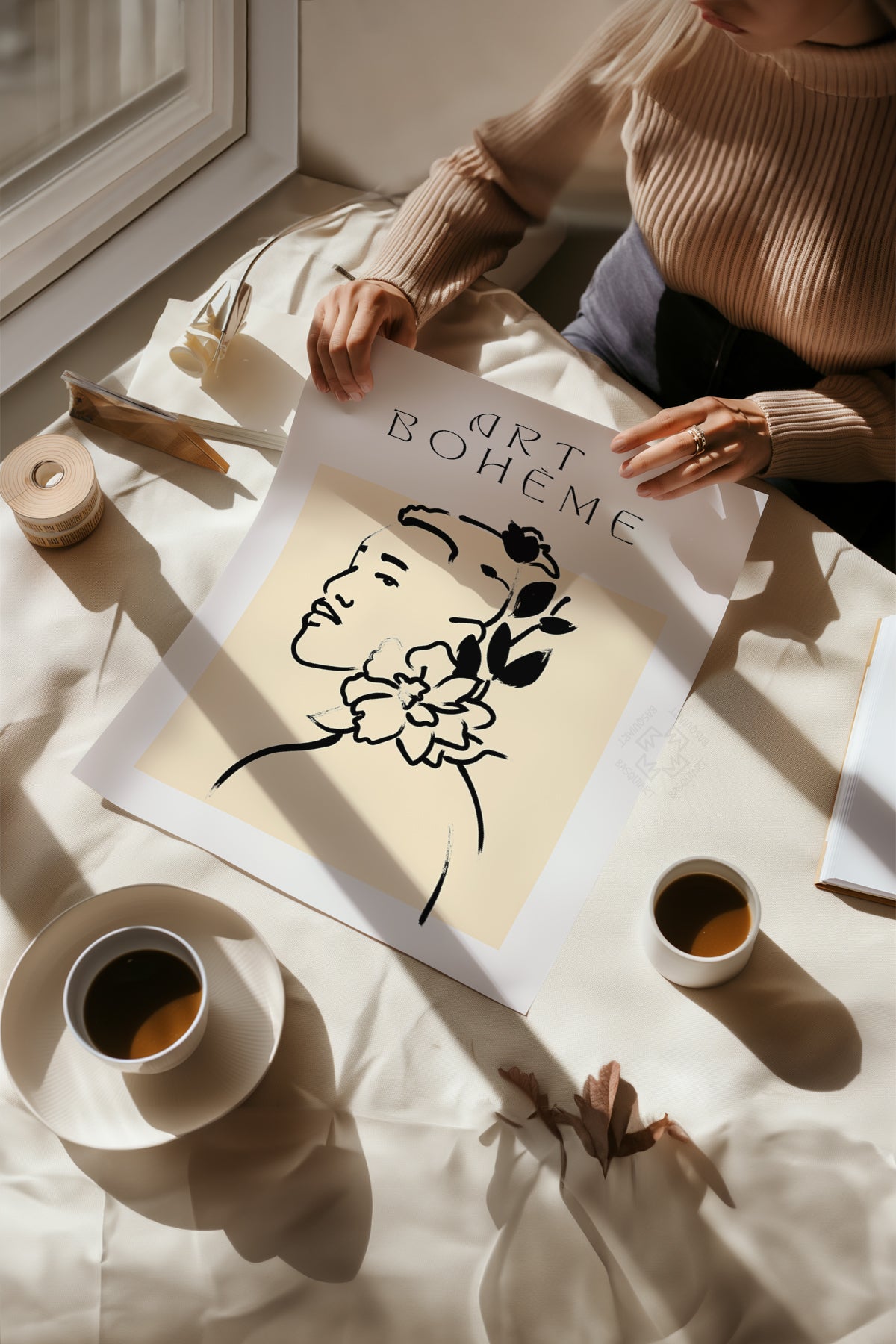Bohemian Serisi Poster, Duvar Dekoru No:98