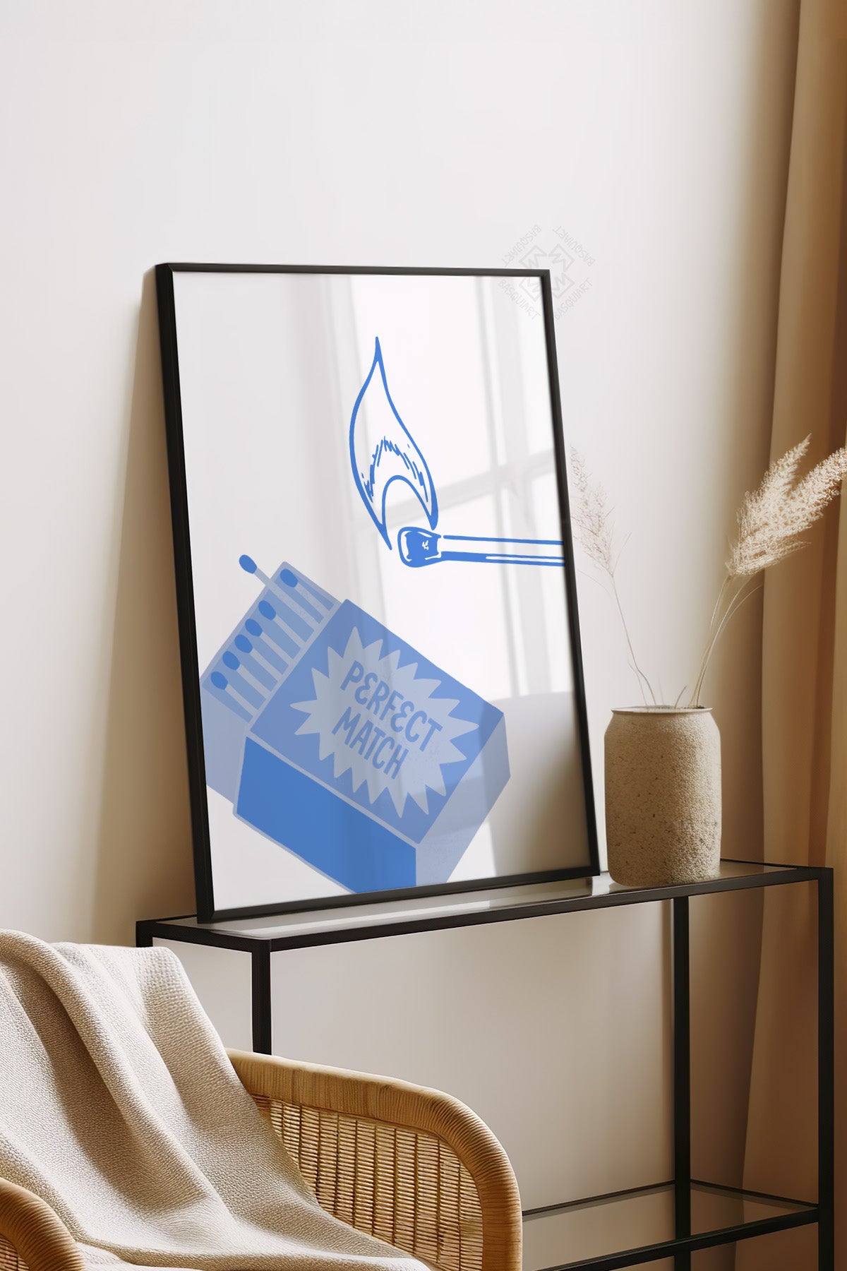 Lucky You Serisi Siyah Çerçeveli Poster, Tablo Duvar Dekoru No:25
