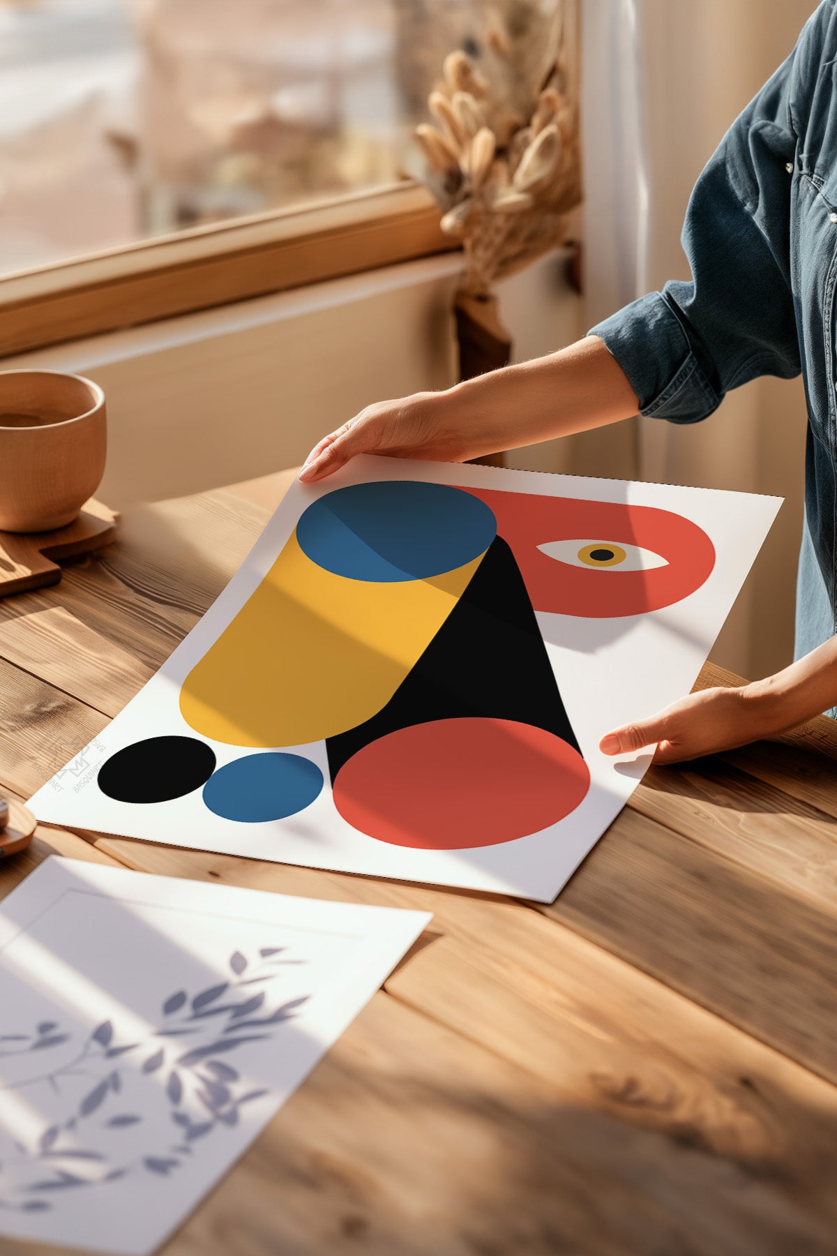 Bauhaus Serisi Poster, Duvar Dekoru No:8