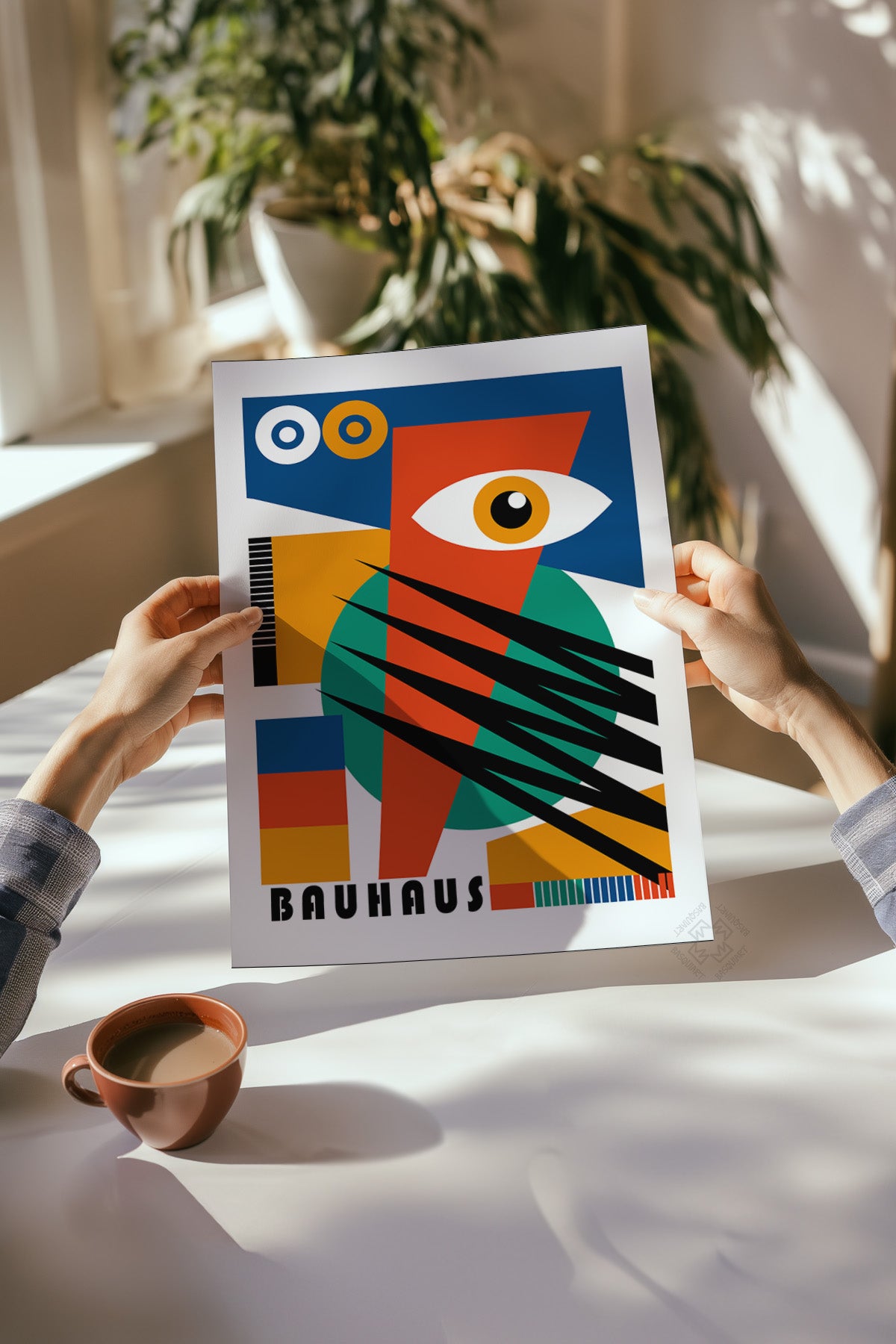 Bauhaus Serisi Poster, Duvar Dekoru No:1