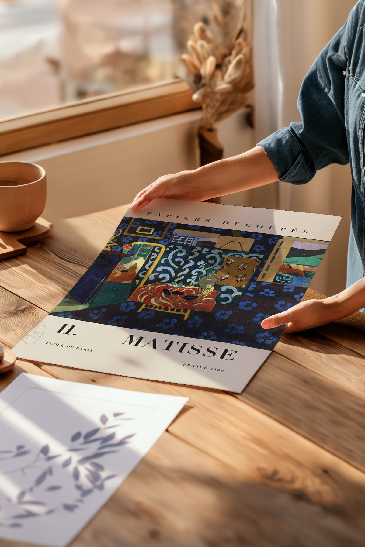 Henri Matisse Serisi Poster, Duvar Dekoru No:18