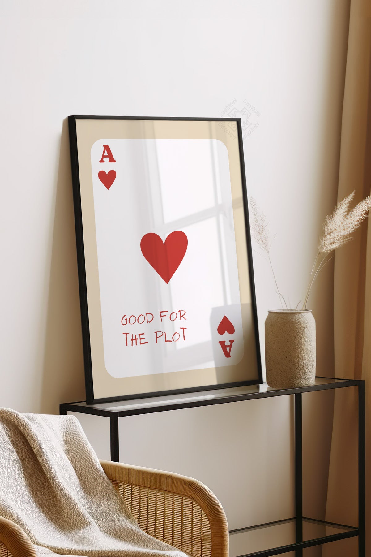 Lucky You Serisi Siyah Çerçeveli Poster, Tablo Duvar Dekoru No:68