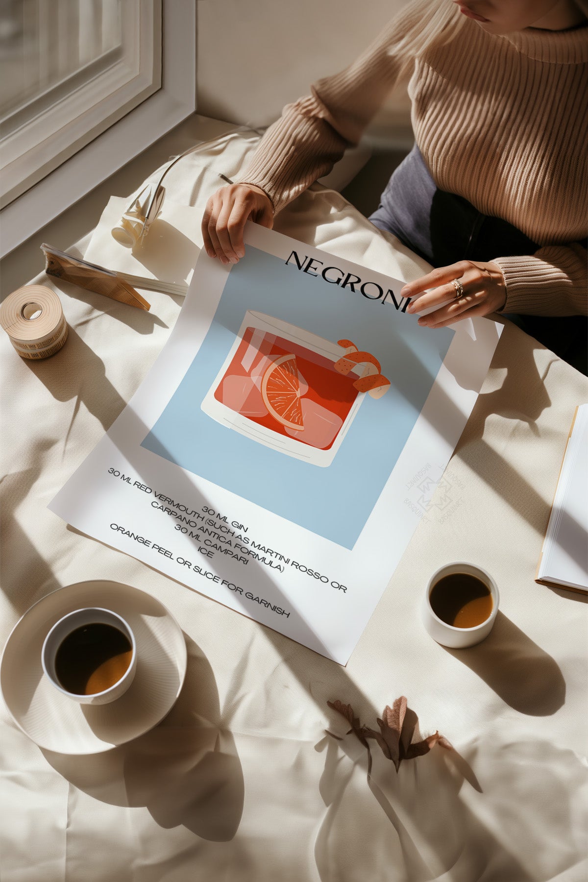 Kokteyl Serisi Poster, Cafe, Restoran, Mutfak Duvar Dekoru No:22
