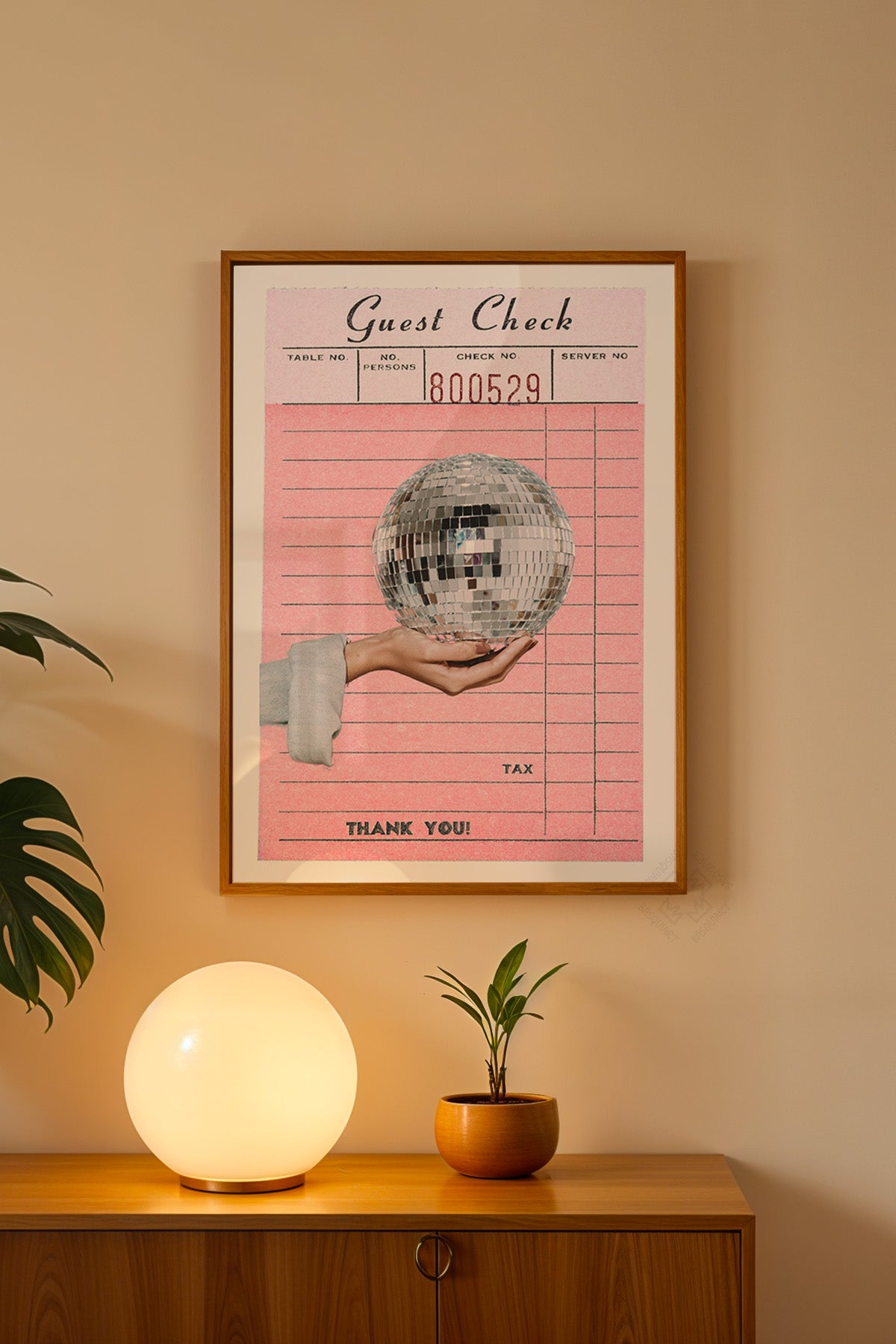 Lucky You Serisi Ahşap Çerçeveli Poster, Tablo Duvar Dekoru No:91
