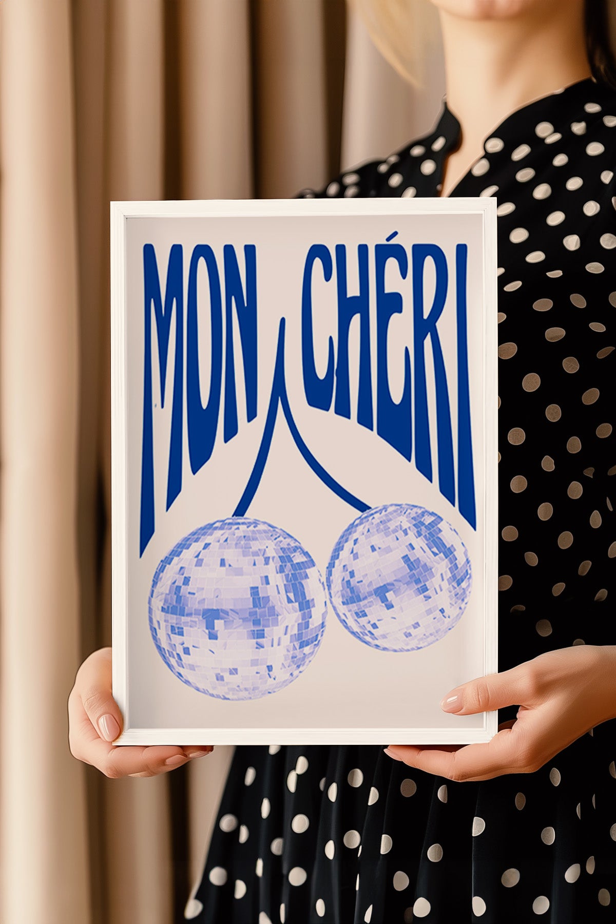 Lucky You Serisi Beyaz Çerçeveli Poster, Tablo Duvar Dekoru No:28