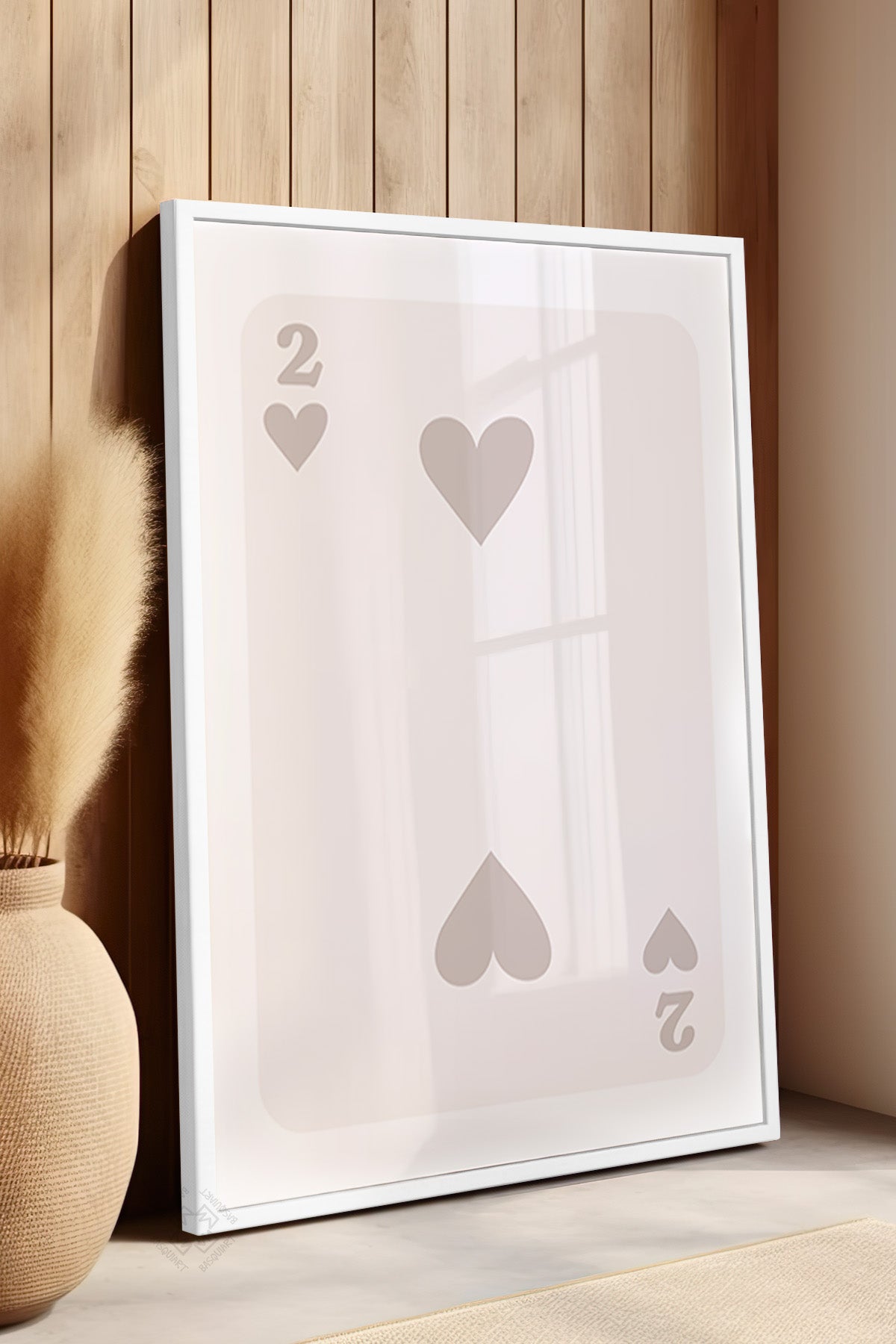 Lucky You Serisi Beyaz Çerçeveli Poster, Tablo Duvar Dekoru No:16