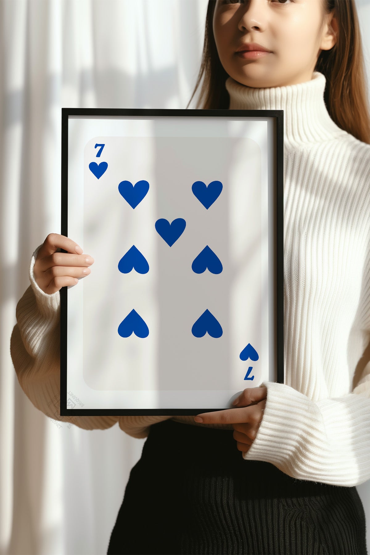 Lucky You Serisi Siyah Çerçeveli Poster, Tablo Duvar Dekoru No:40