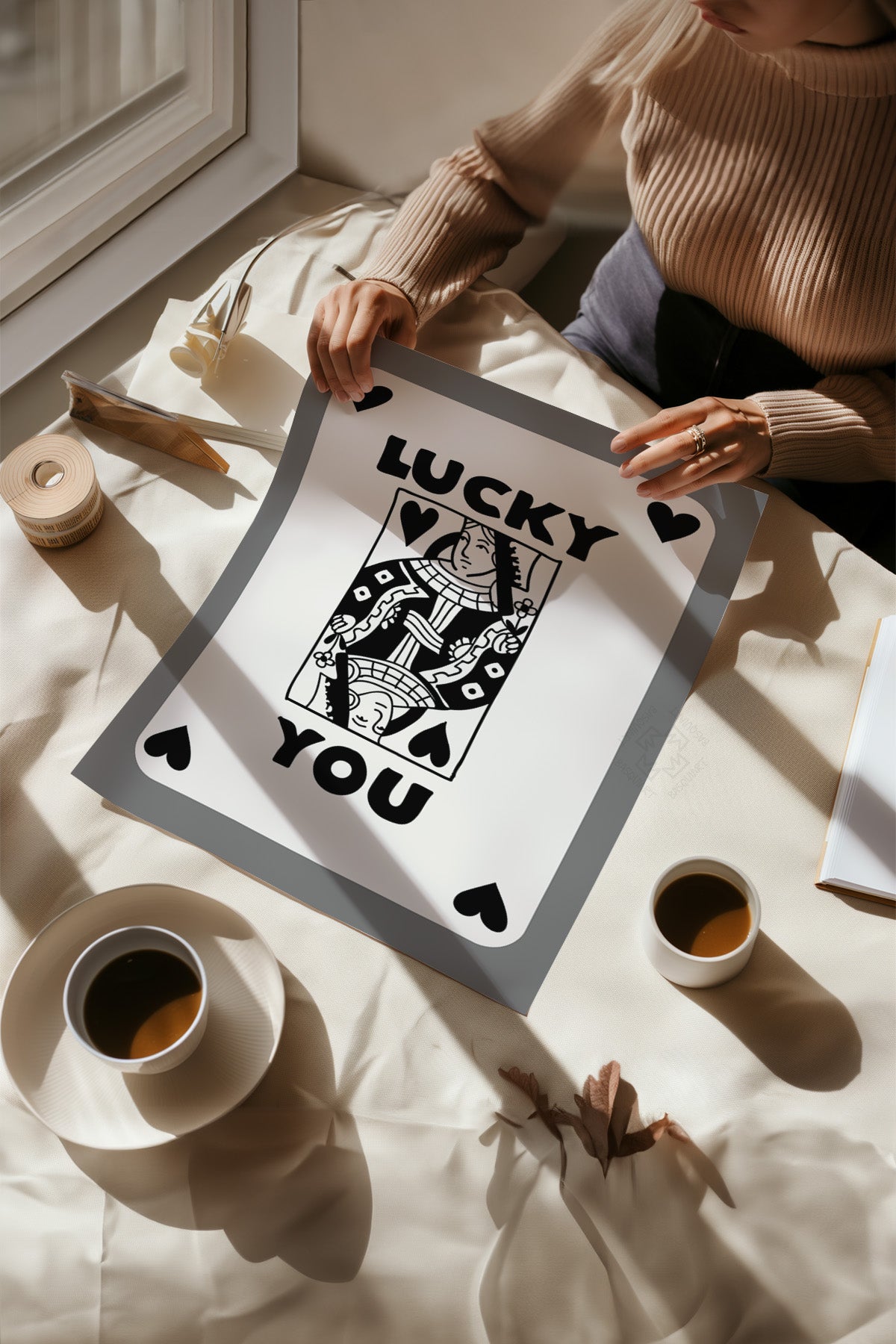 Lucky You Serisi Poster, Duvar Dekoru No:104