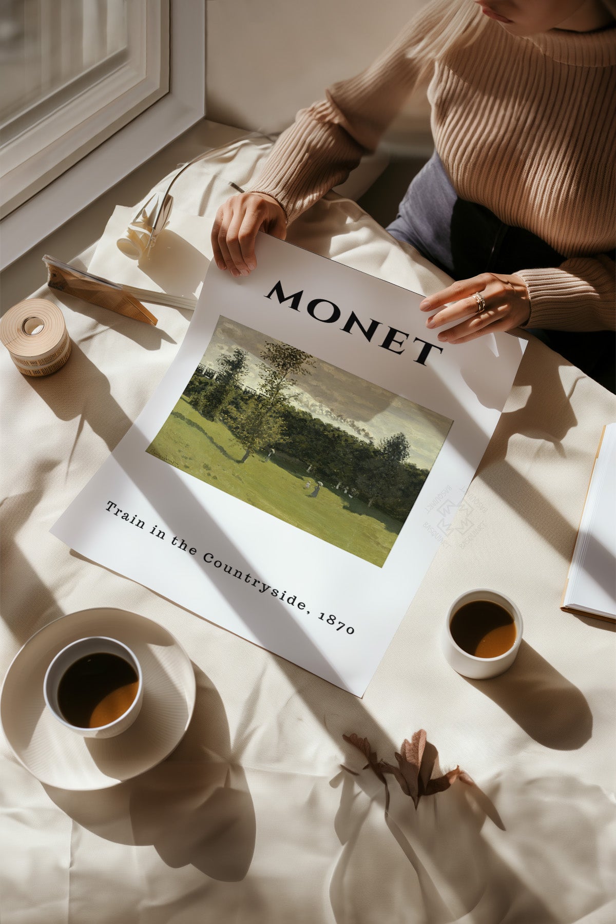 Claude Monet Serisi Poster, Duvar Dekoru No:15