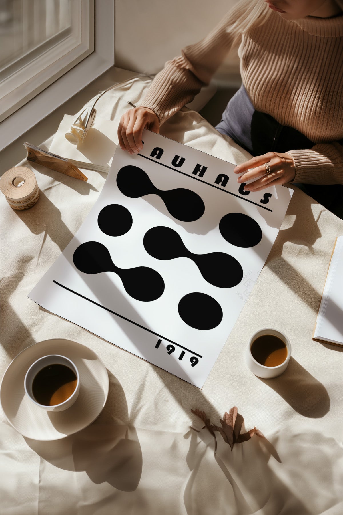 Bauhaus Serisi Poster, Duvar Dekoru No:53