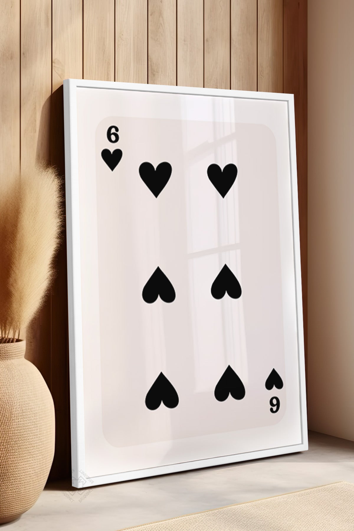 Lucky You Serisi Beyaz Çerçeveli Poster, Tablo Duvar Dekoru No:120